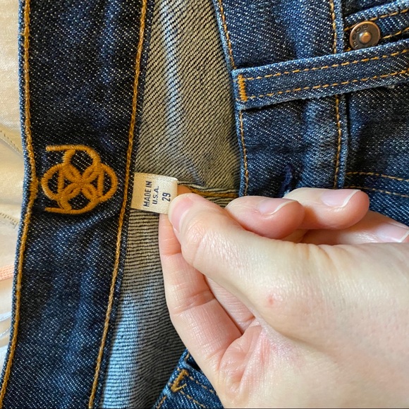 VTG Bebe Medium Wash Boot Cut Low Rise Jeans | 29 - Picture 5 of 6